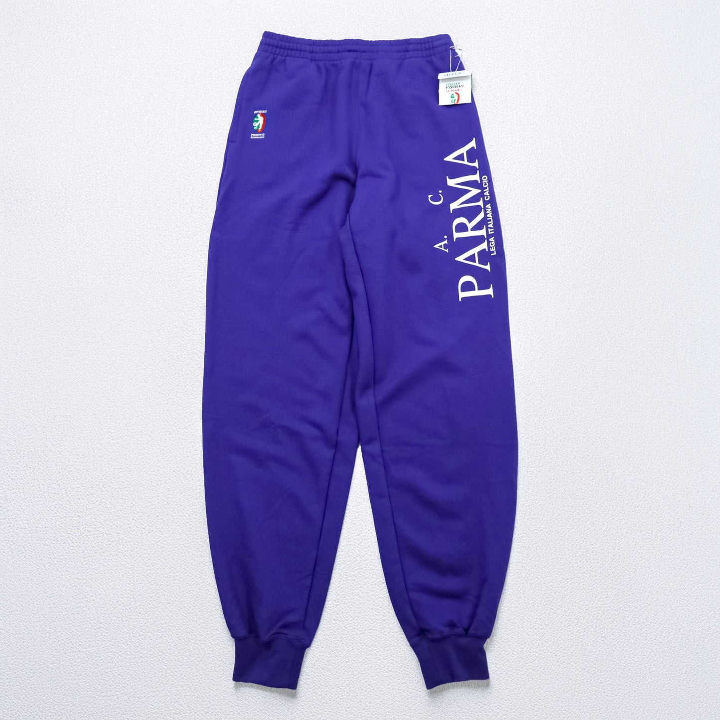 Kappa 90年代 日本製 ジョガー トラックパンツ ジャージ L ブルー ITALIAN FOOTBALL LEAGUE F.C.PARMA 未使用品
