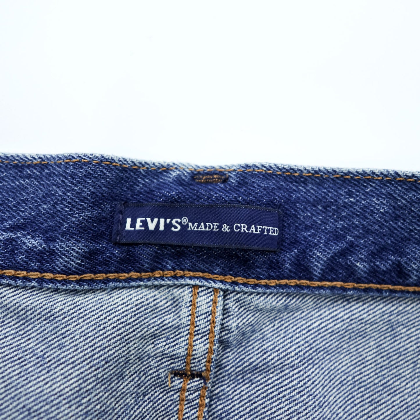LEVI'S MADE&CRAFTED 80's 501 HAIGHT ビッグE セルヴィッチ デニムパンツ ジーンズ L パッチワーク カットオフ 未使用品 A2231-0009