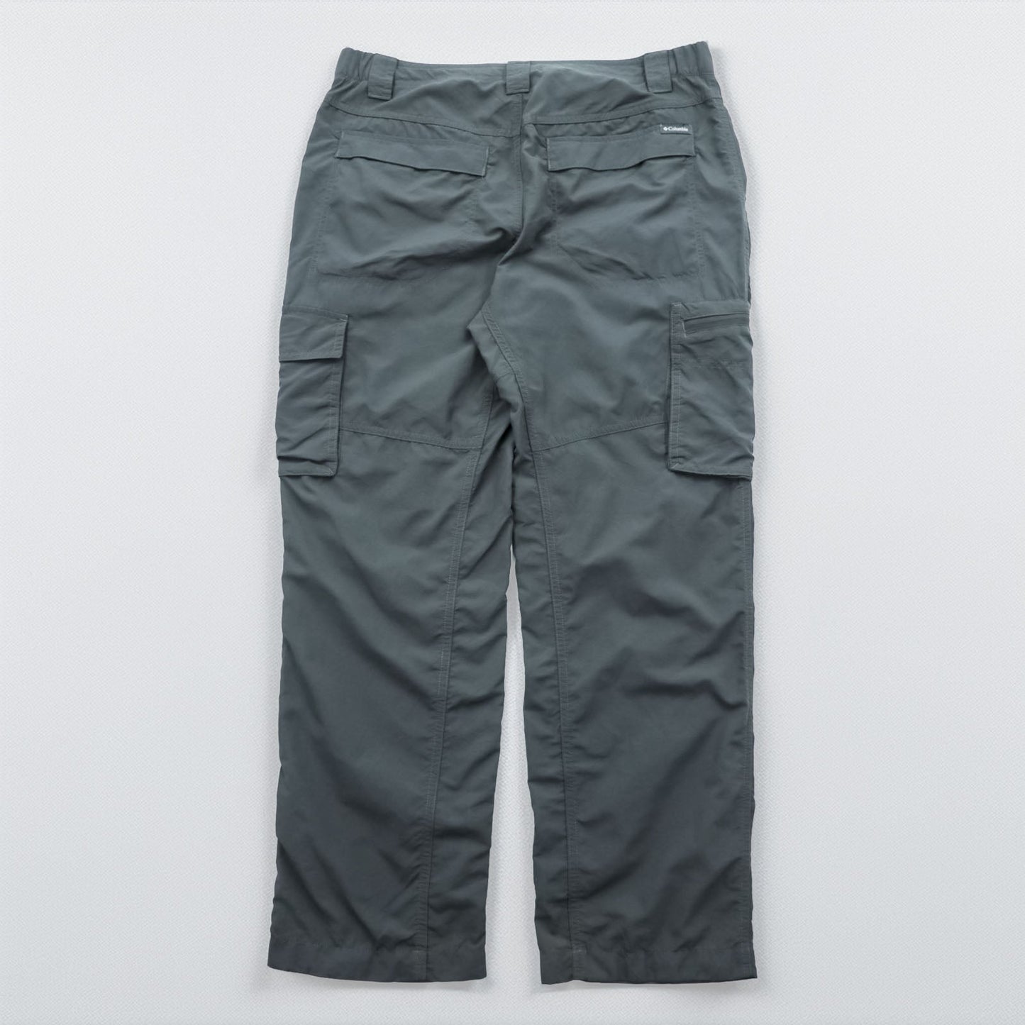 Columbia カーゴパンツ アウトドア パンツ L グレー 防水 リップストップ ナイロン Hiking Kestrel Trail Cargo Pants OMNI-SHADE SUN PROTECTION XM0104