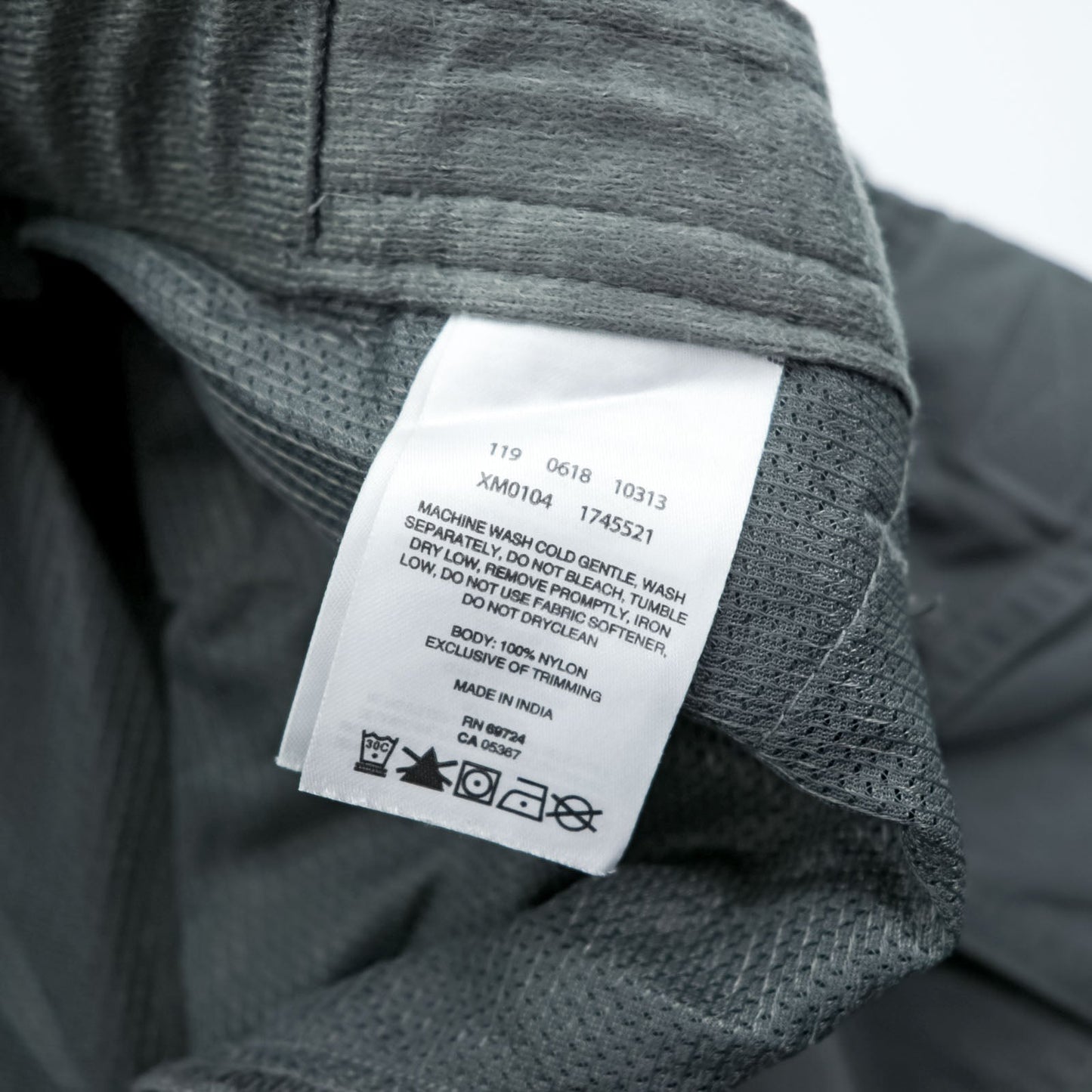 Columbia カーゴパンツ アウトドア パンツ L グレー 防水 リップストップ ナイロン Hiking Kestrel Trail Cargo Pants OMNI-SHADE SUN PROTECTION XM0104
