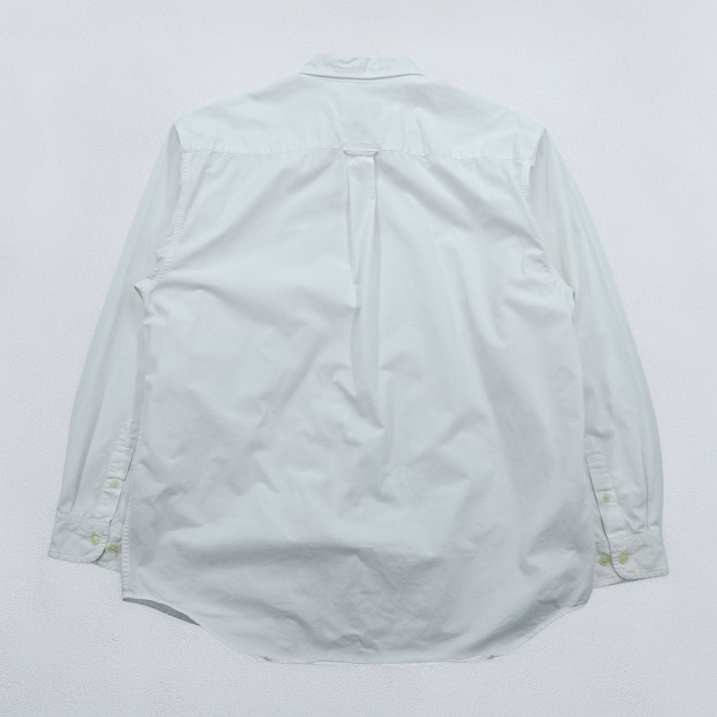 Eddie Bauer オックスフォード ボタンダウンシャツ XL ホワイト 胸ポケット コットン