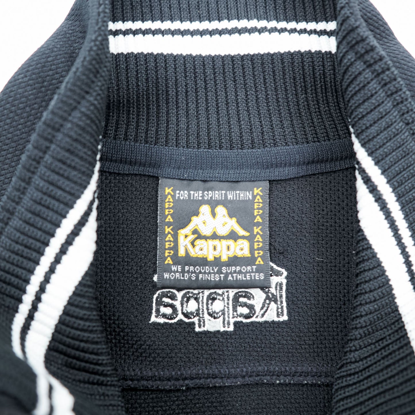 Kappa 90年代 日本製 トラッカージャケット ジャージ セットアップ M ブラック ドローコード ジョガー 裾ジップ スリット