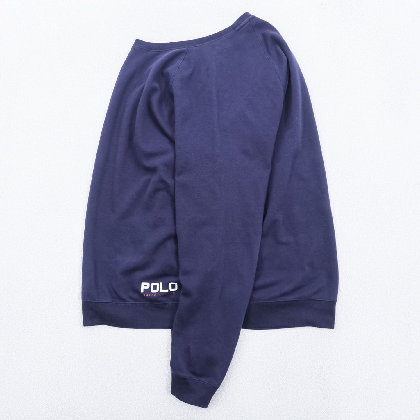 Polo Ralph Lauren ライトウェイト スウェット トレーナー XL ネイビー コットン クルーネック