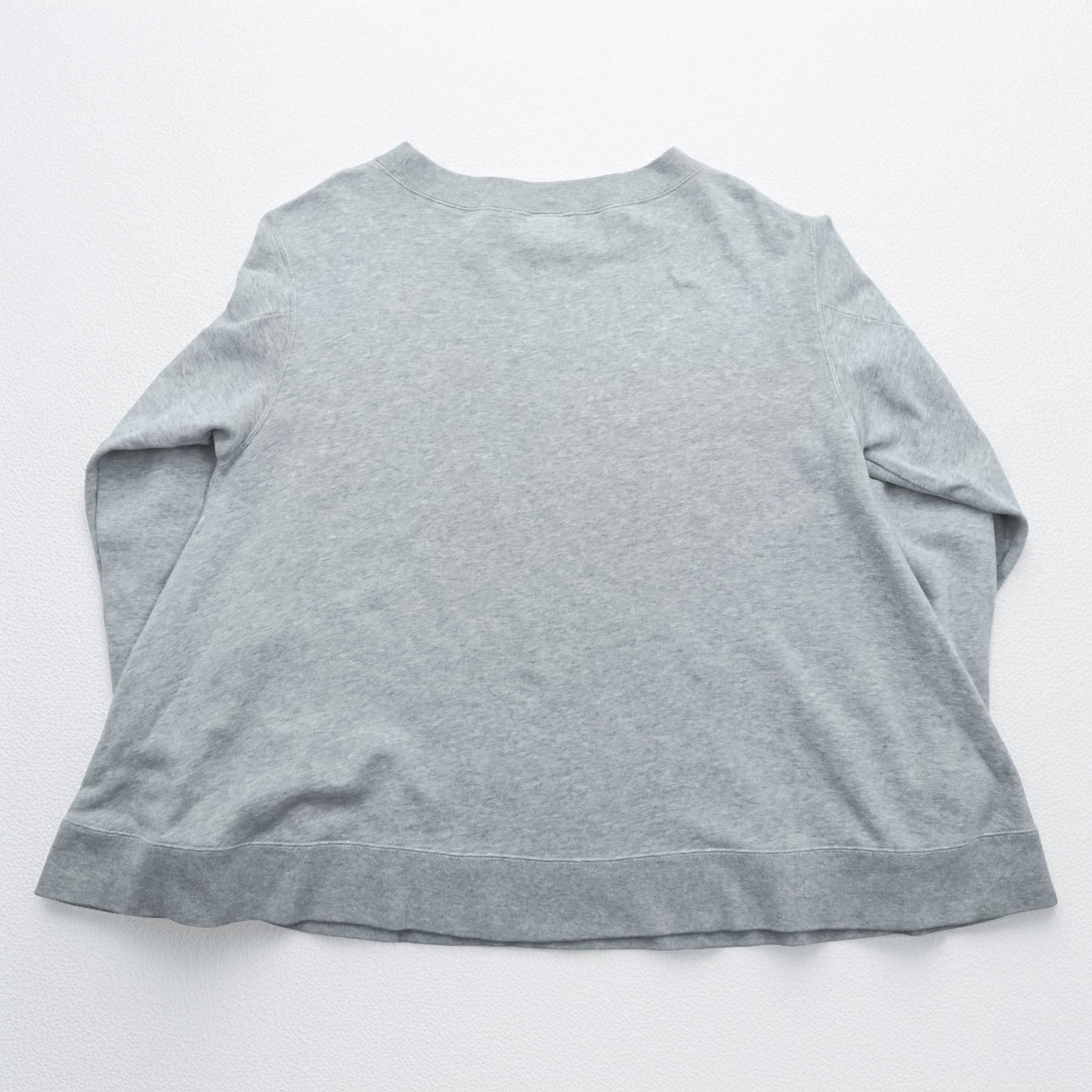 RUSSELL ATHLETIC × K3 & Co. アーチロゴ スウェット トレーナー FREE ワイド グレー ドロップショルダー 1668-599-1588