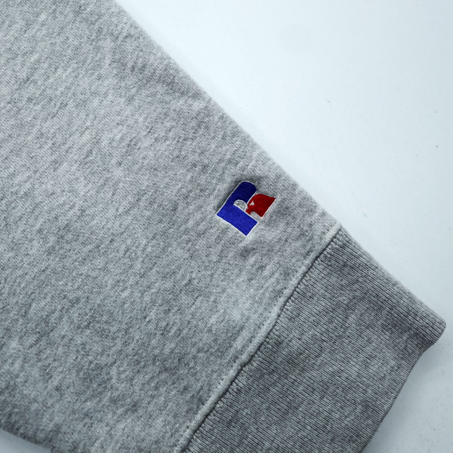 RUSSELL ATHLETIC × K3 & Co. アーチロゴ スウェット トレーナー FREE ワイド グレー ドロップショルダー 1668-599-1588