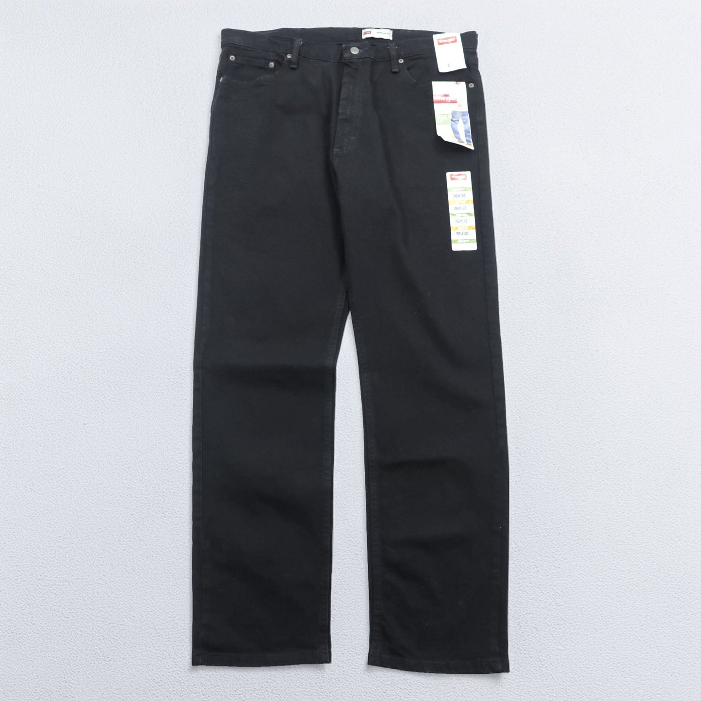 Wrangler ブラックデニムパンツ ジーンズ XL ブラック REGULAR FIT 未使用品