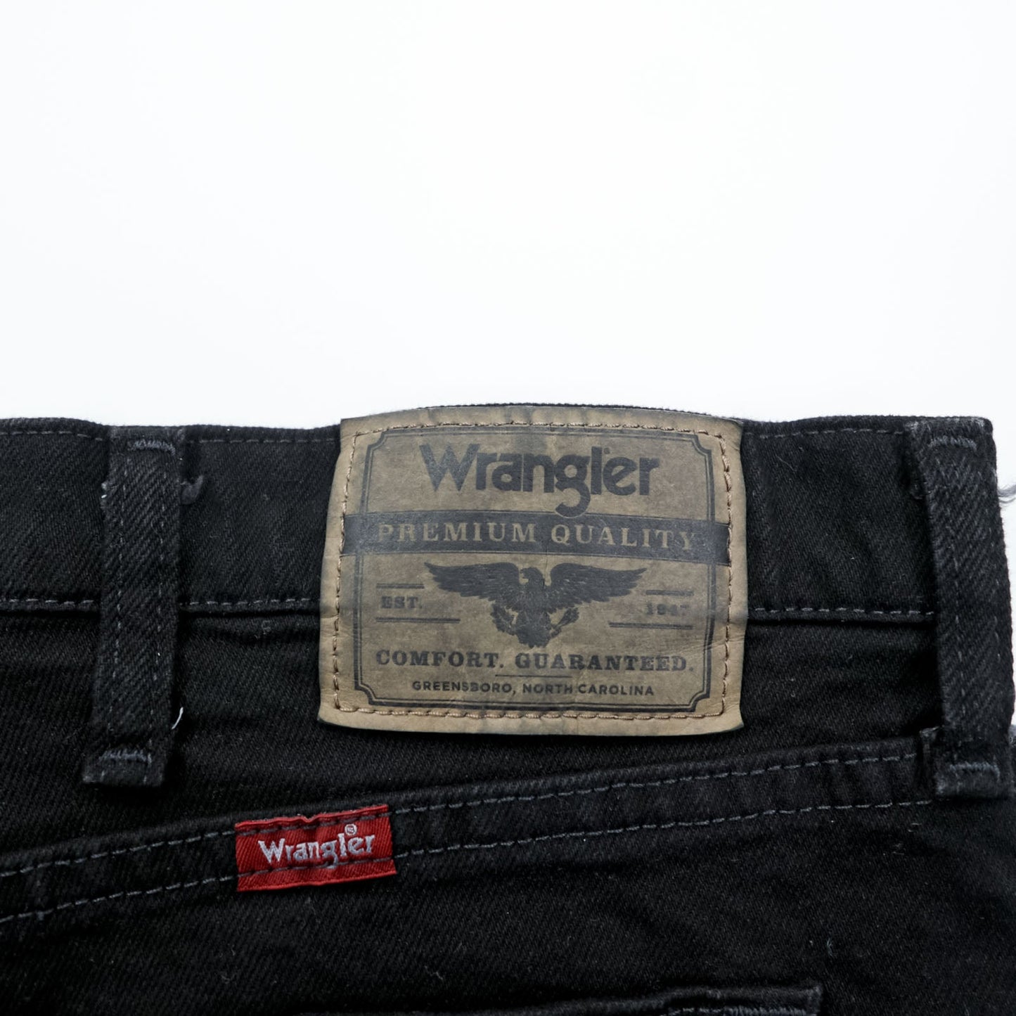 Wrangler ブラックデニムパンツ ジーンズ XL ブラック REGULAR FIT 未使用品