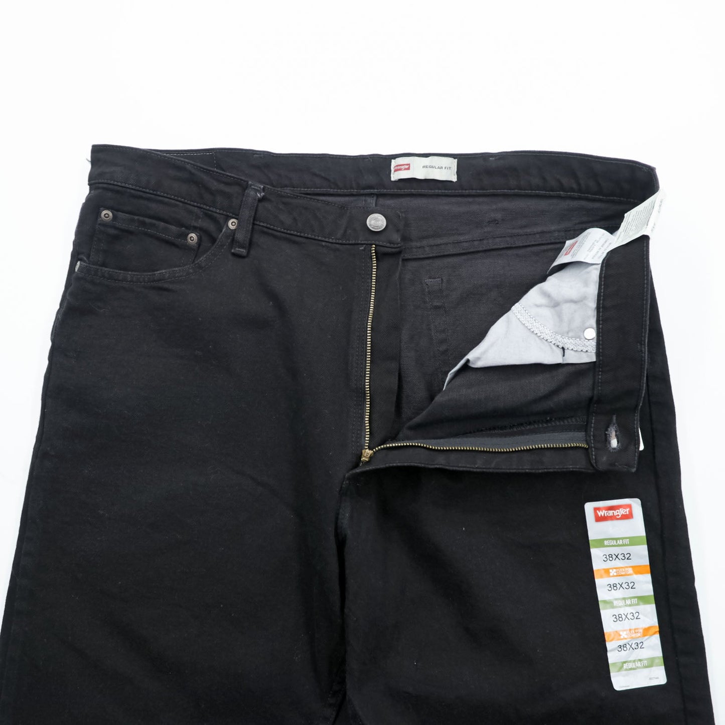 Wrangler ブラックデニムパンツ ジーンズ XL ブラック REGULAR FIT 未使用品