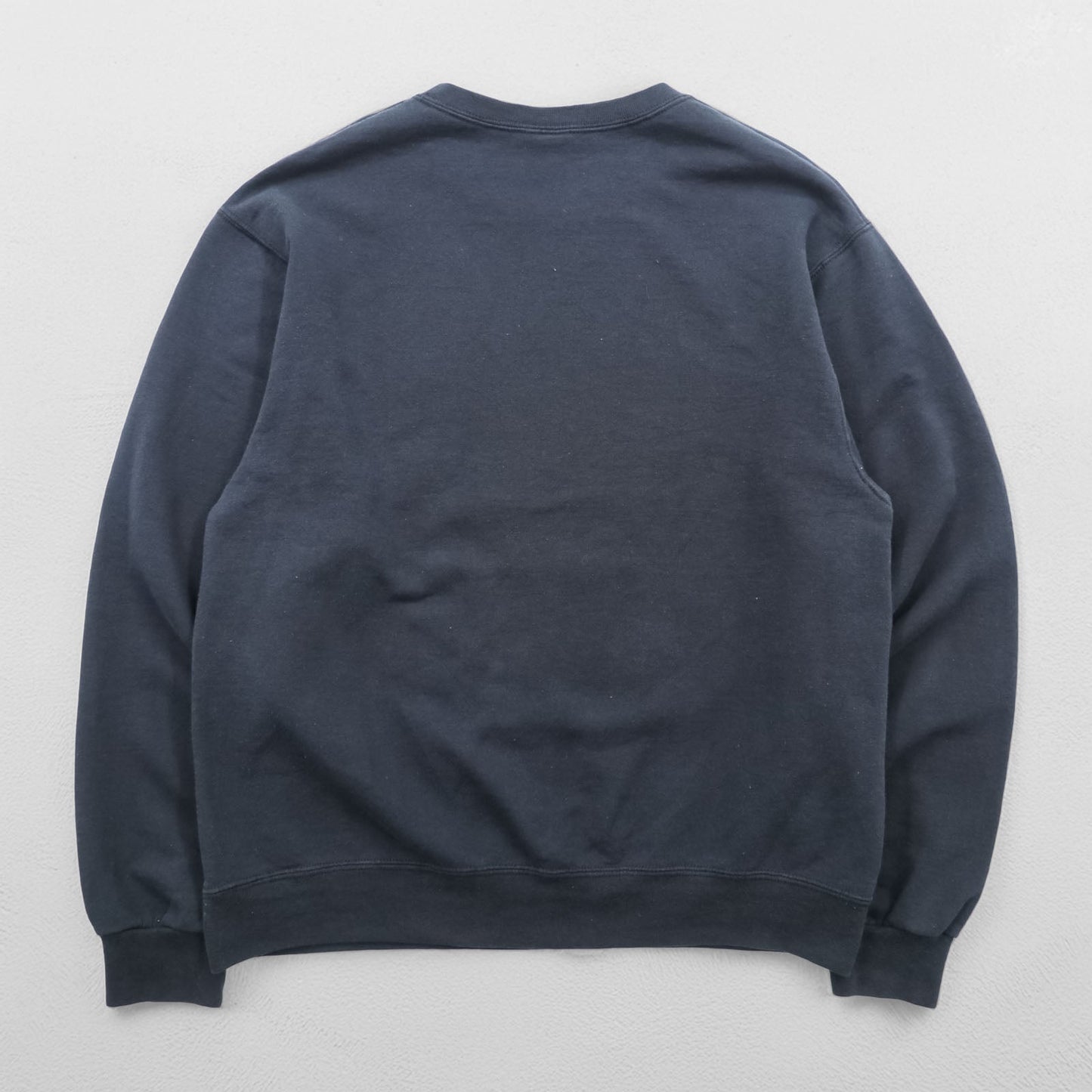 JERZEES カレッジ スウェット トレーナー M ブラック NU BLEND コットン クルーネック CENTRAL アーチロゴ