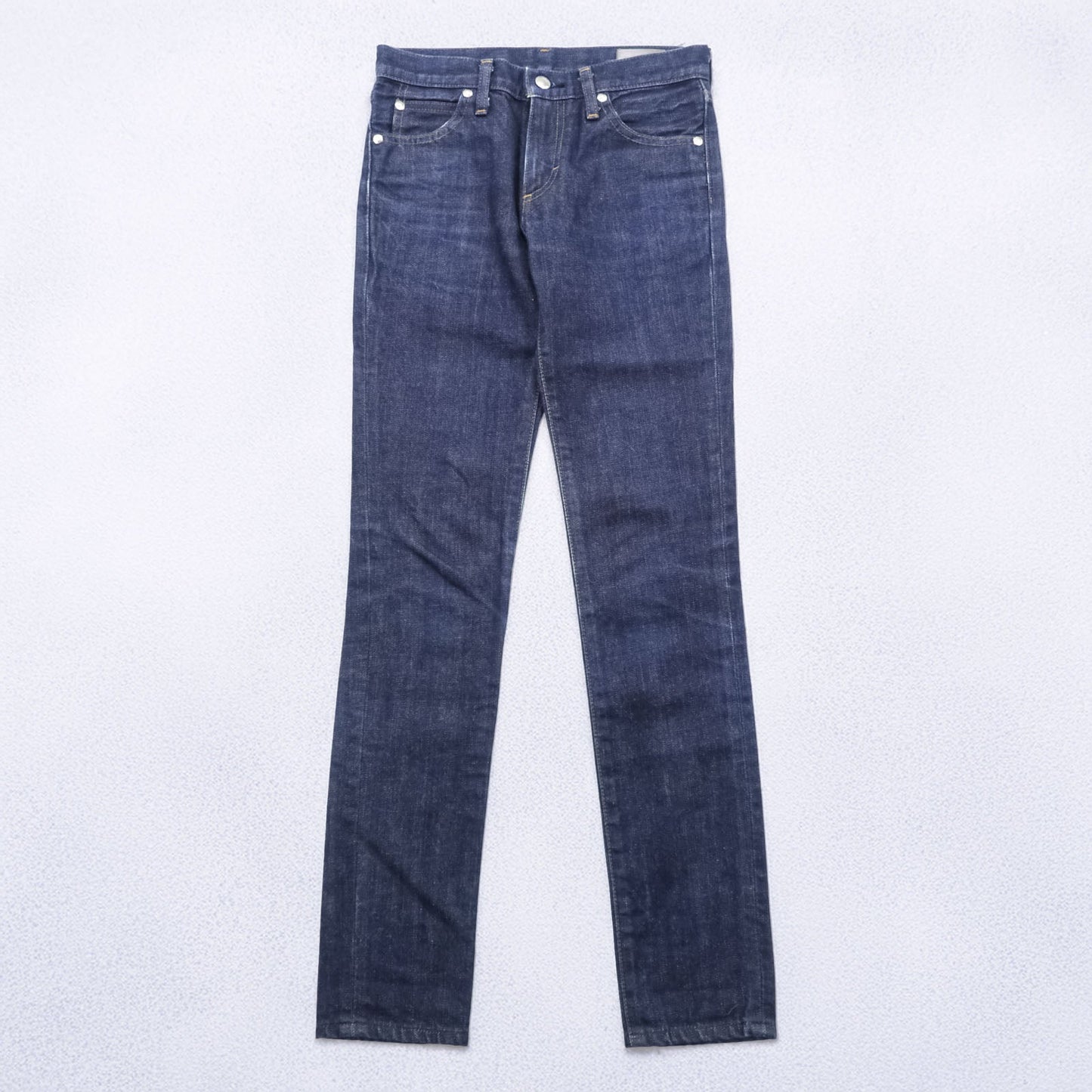 HYKE 日本製 タイトスリム デニムパンツ ジーンズ M インディゴ 濃紺 TIGHT SLIM
