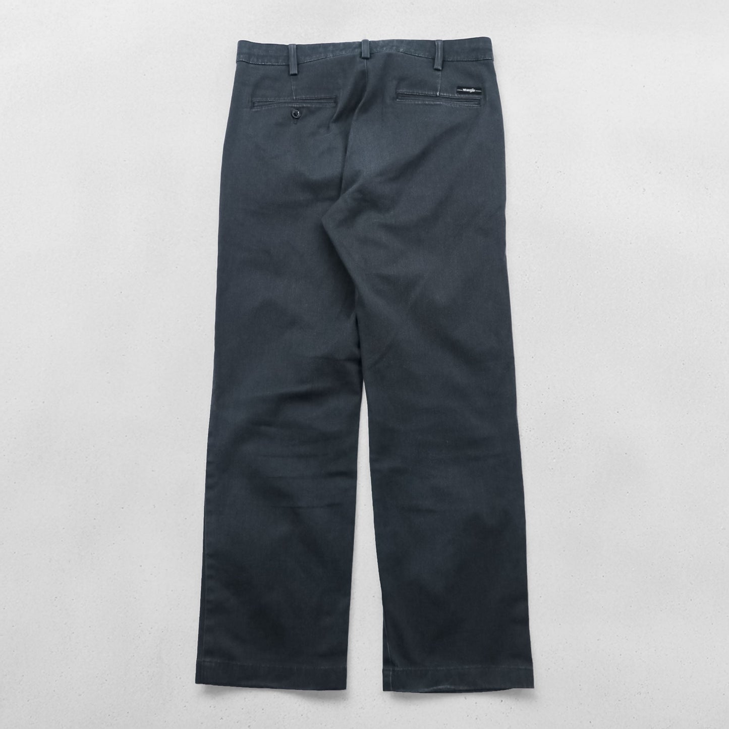 Wrangler ストレッチ チノパンツ ワークパンツ M グレー ストレート W4603