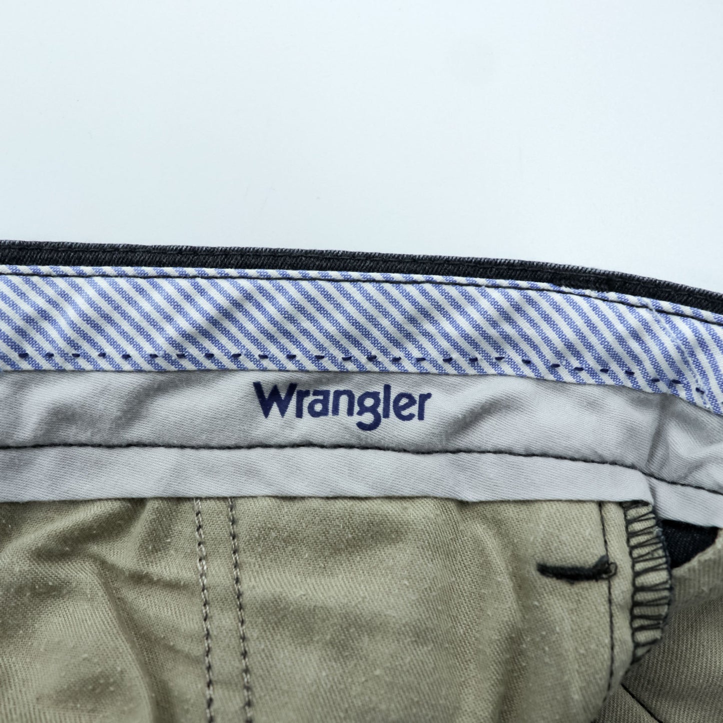 Wrangler ストレッチ チノパンツ ワークパンツ M グレー ストレート W4603