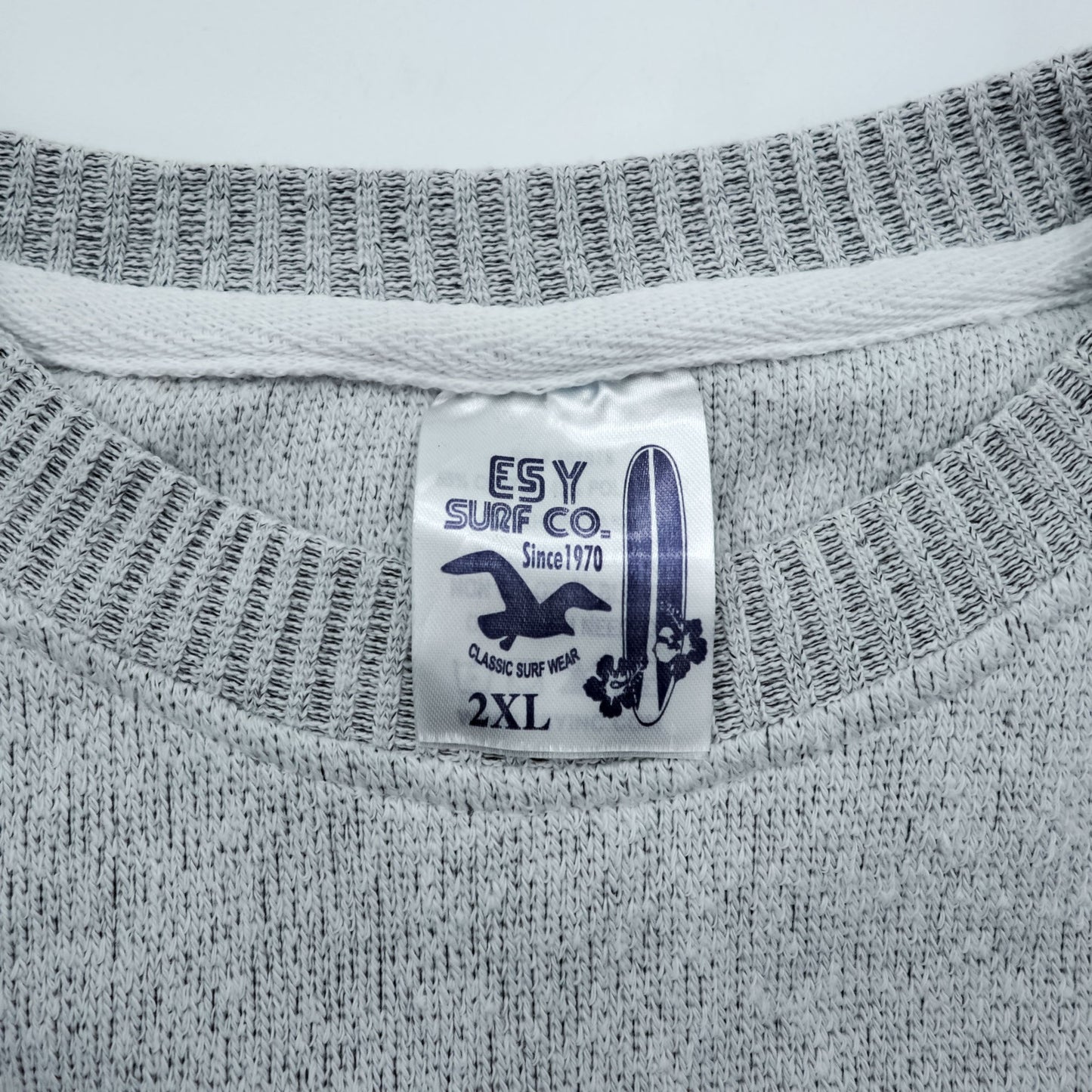 ESY SURF CO. 00年代 ヴィンテージ カレッジ 刺繍 スウェット トレーナー XL グレー ORIGINAL CANDY KITCHEN WILLIAMSON