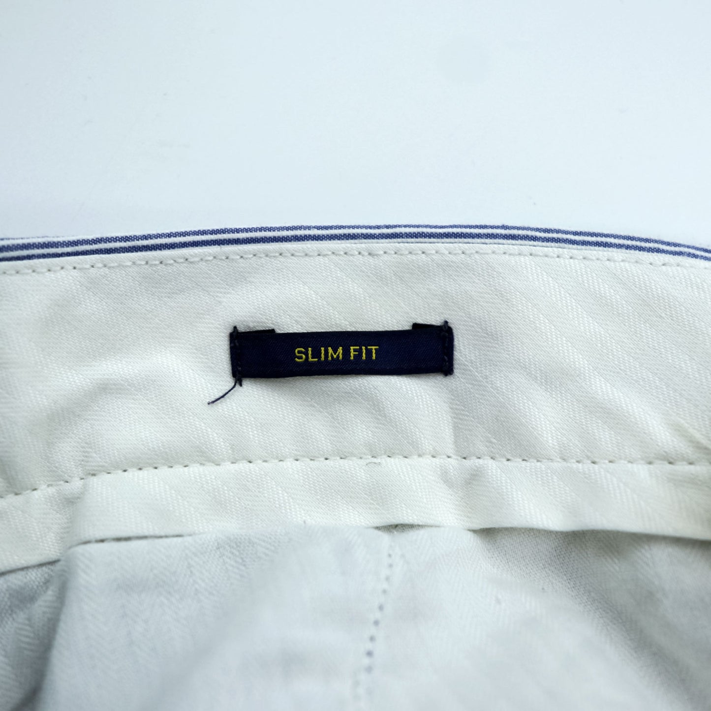 Polo Ralph Lauren シアサッカー ストライプ スラックス パンツ L ブルー ホワイト