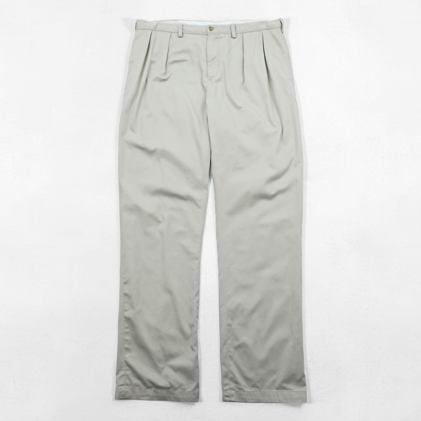 Polo Ralph Lauren ポロチノ CLASSIC FIT 2タック チノパンツ ワークパンツ L ベージュ