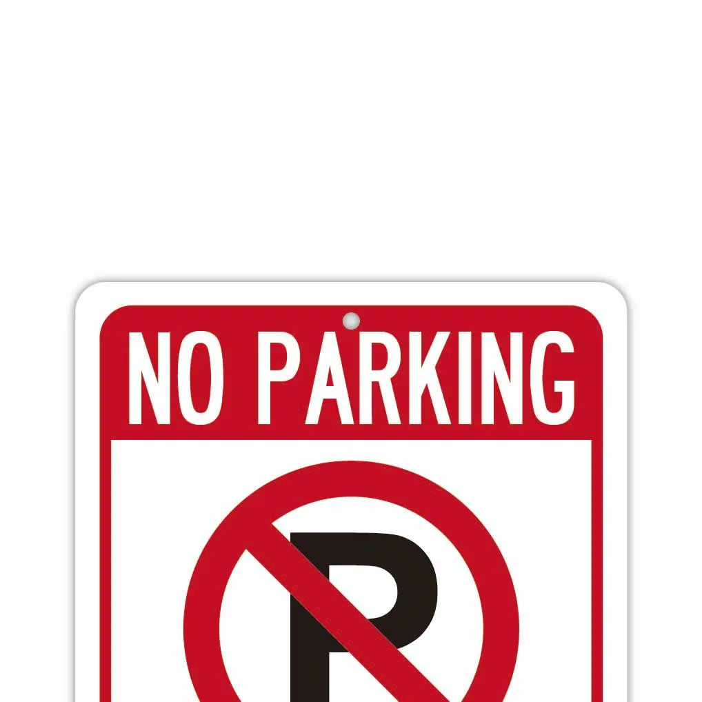 [Rectangular Sign] No Parking (Except for Your Vehicle) / Original American-Made Sign (Approx. 20x30cm)