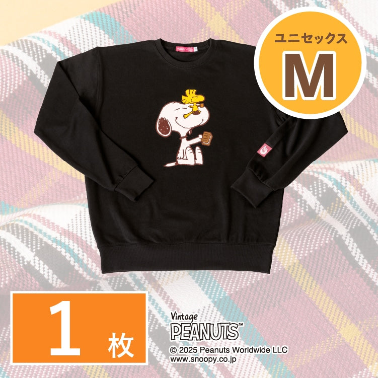 シュガーバターの木×PEANUTS 聯名款 休閒長袖T恤 M號