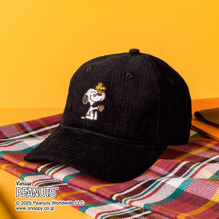 シュガーバターの木 Snoopy 限量版黑色帽子