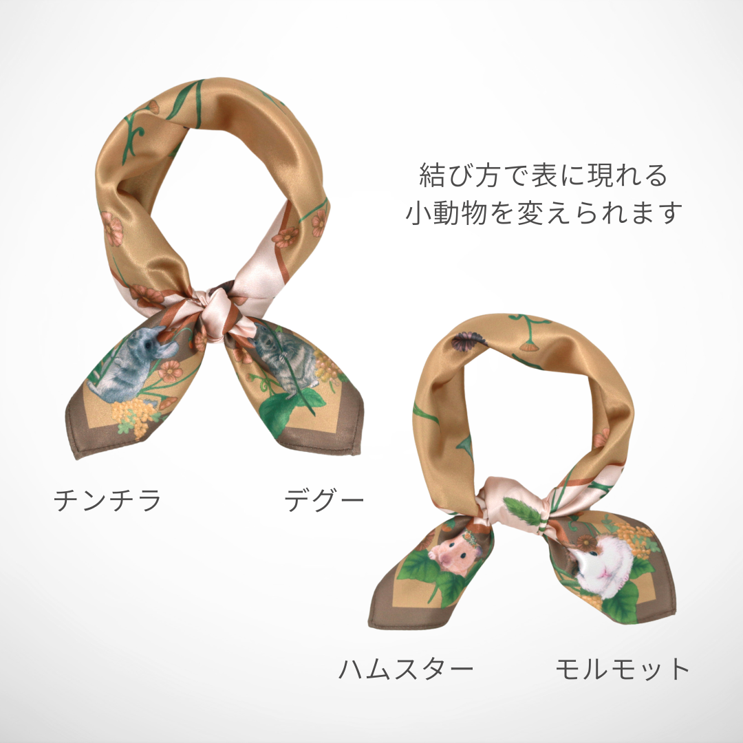 Scarf - RODENT friends [kana]