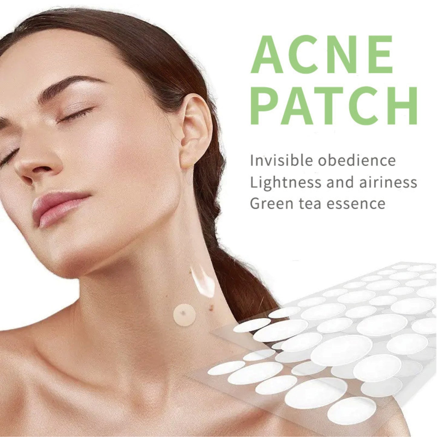 Anti-Acne Concealer Patch - Invisible Blemish Protection (72 Patches)