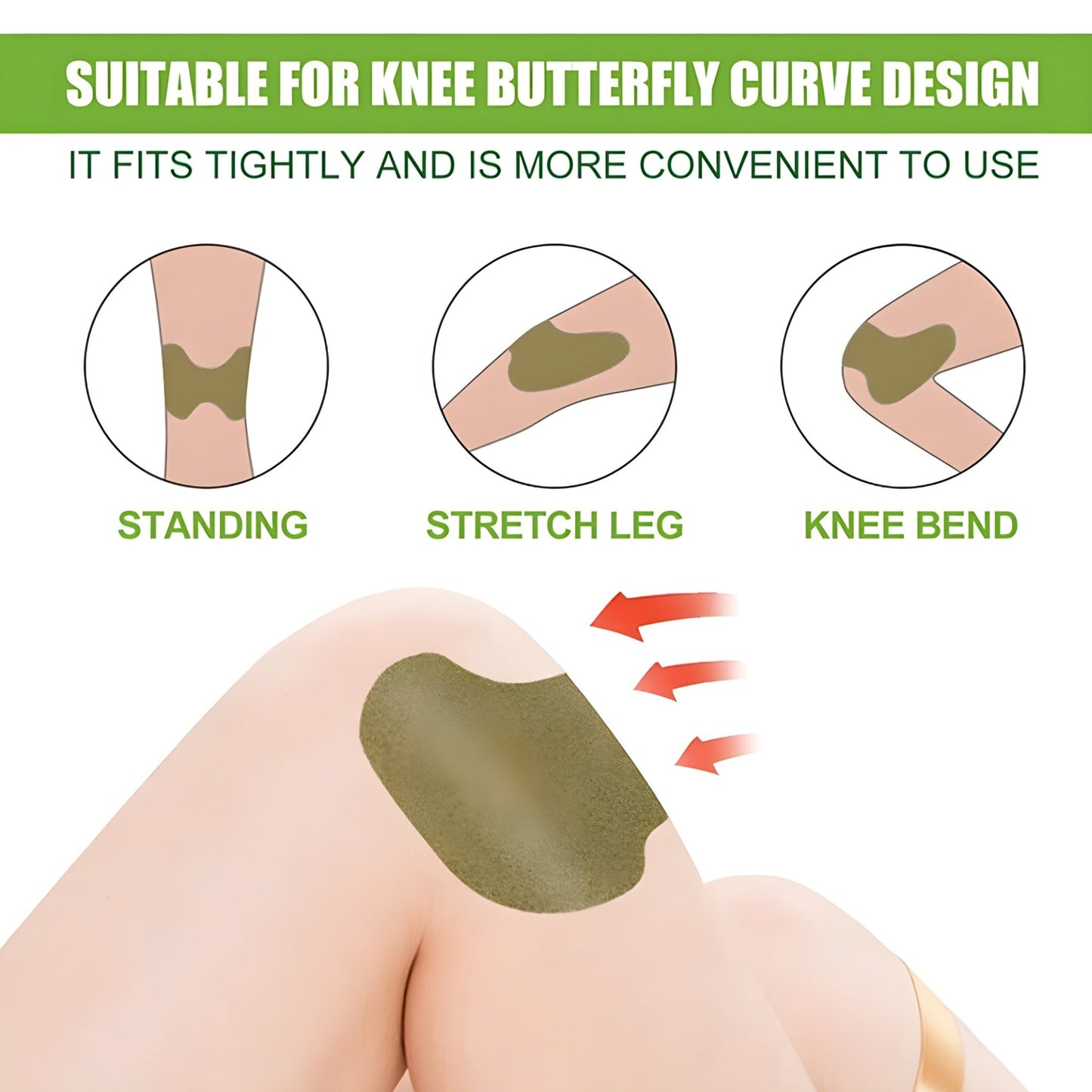 EELHOE Pain Relief Patch - Targeted Joint and Muscle Support (12 Patches Per Pack)