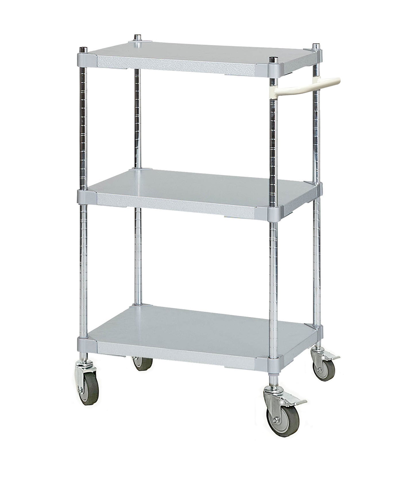 PROFACE Galvanized Wagon with Handle, 3 Tiers, Height 105cm, Depth 46cm, Width 60cm, Product Code: TGGS3-46609