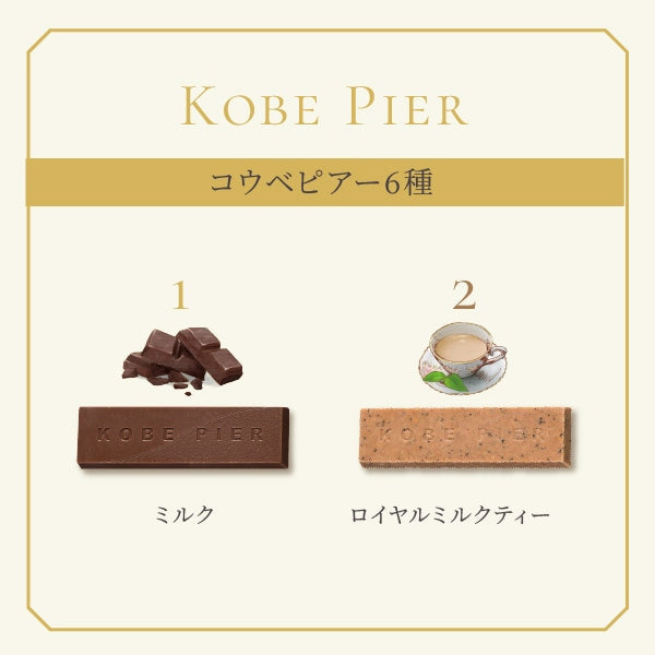 神戶風月堂 情人節巧克力禮盒 6種風味