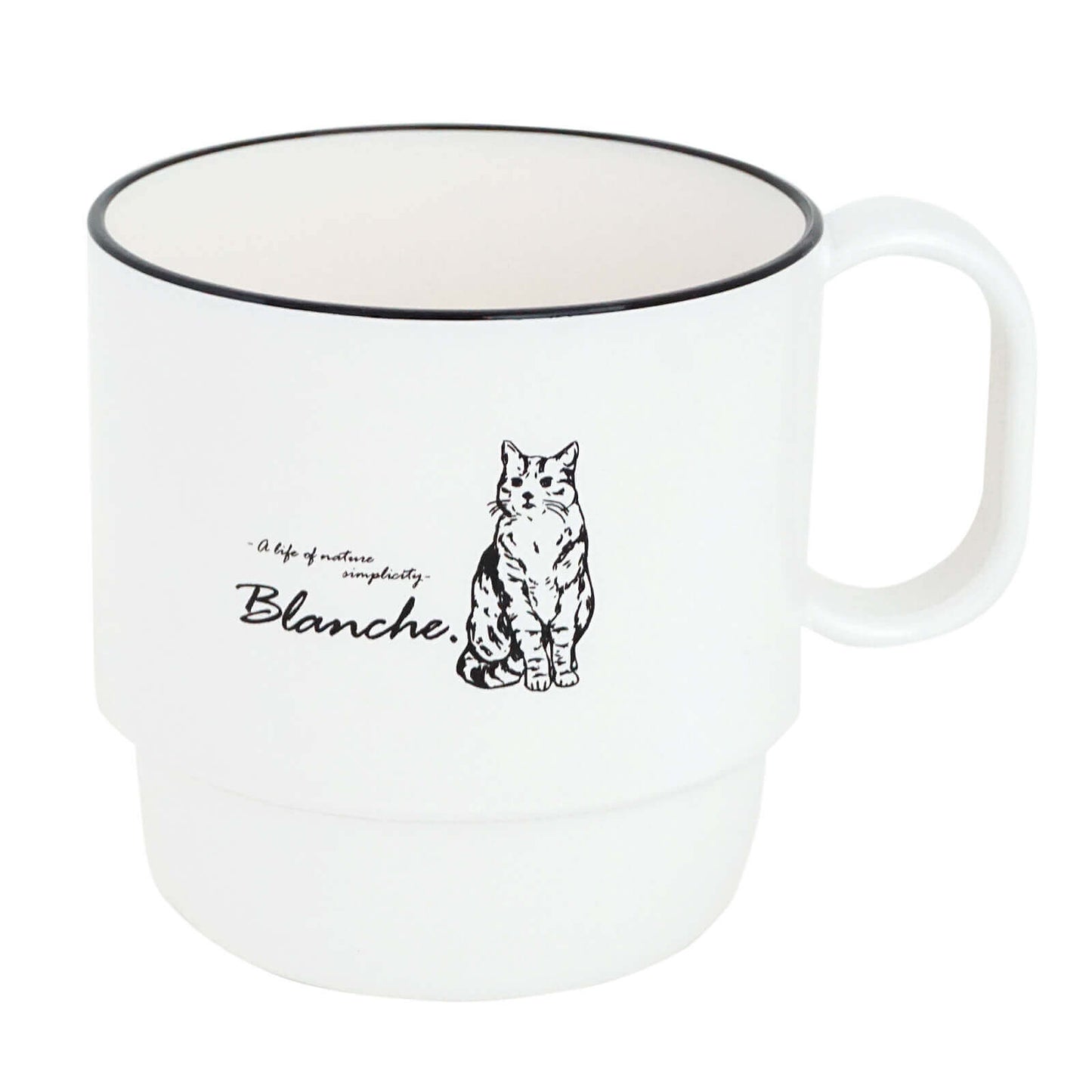 Blanche. たっぷり 500ml マグ