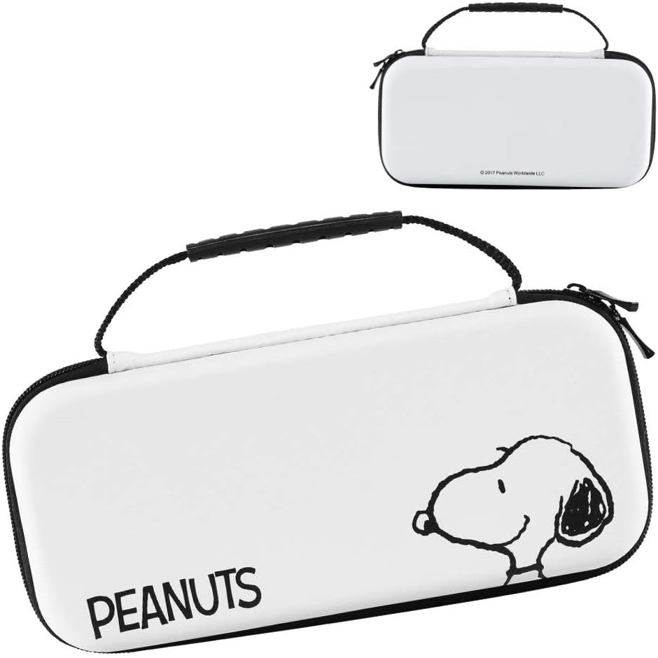 [スヌーピー/SNOOPY]Switch/Switch Lite専用 衝撃に強い EVA素材ケース(White)