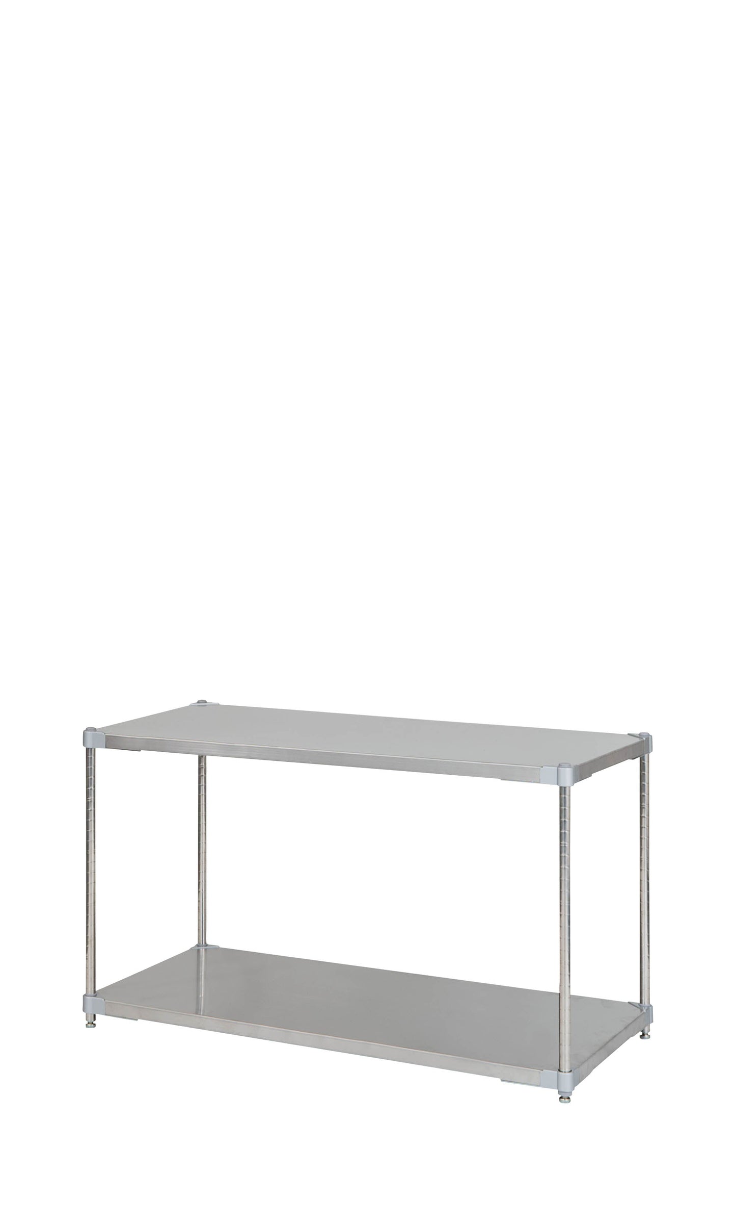 Proface Stainless Steel Rack, Open Shelf, 2 Tiers, 600mm Deep x 710mm High