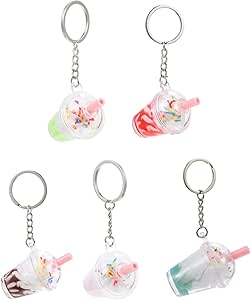 Ice Cream Drink 3D Keychain / アイスクリームドリンク 3D キーリング