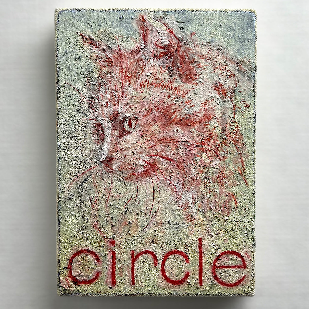 【絵画】井上 暁登（Akito INOUE)「巡るは猫」