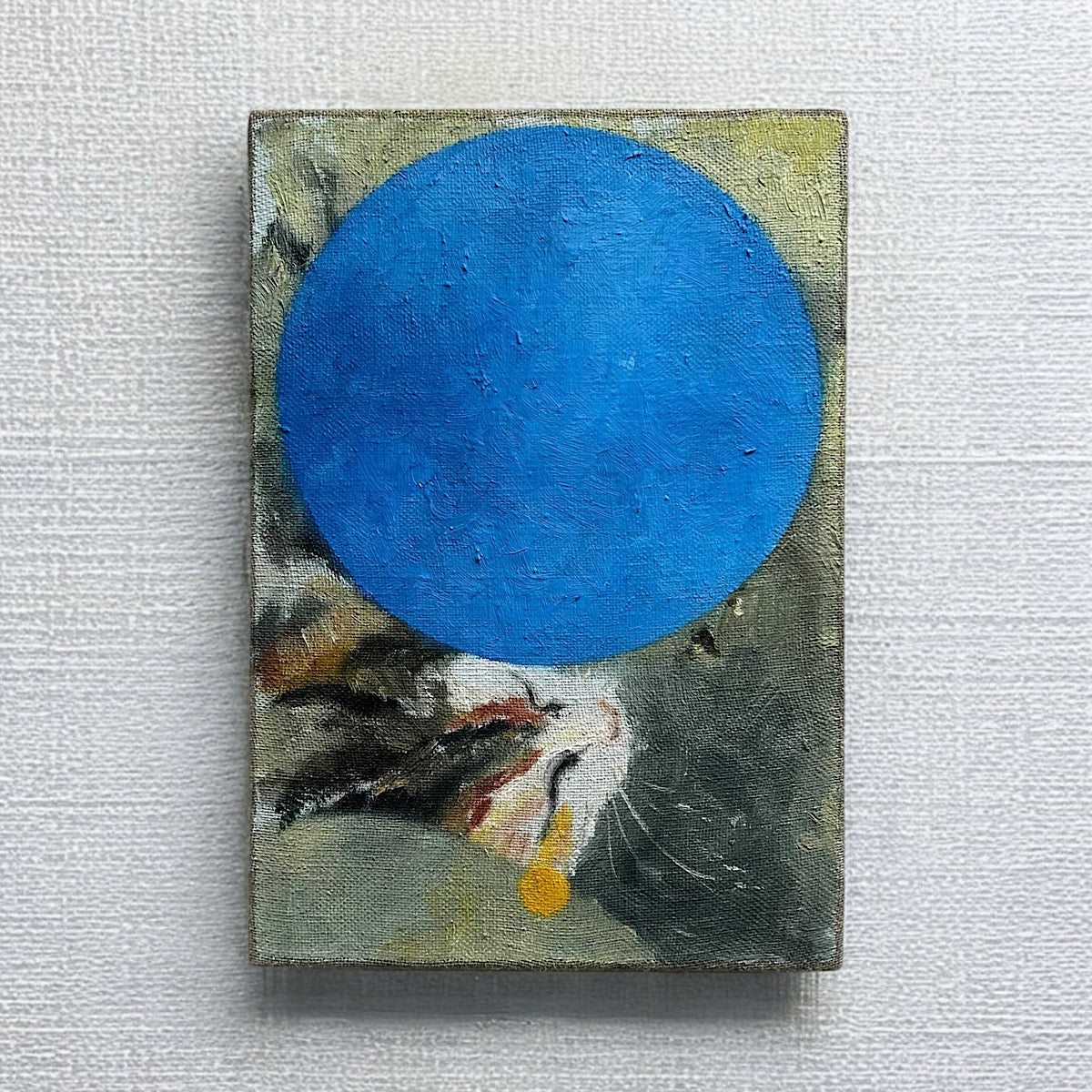 【絵画】井上 暁登（Akito INOUE）「猫は瞑想するか」