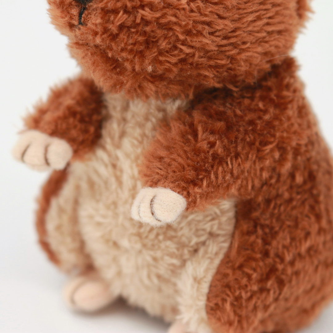 デグーのぬいぐるみチャーム（アグーチ）