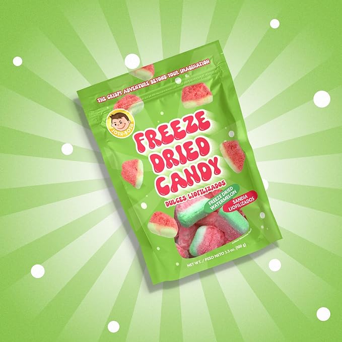 Freeze Dried Rainbow Popping Gummies Collection