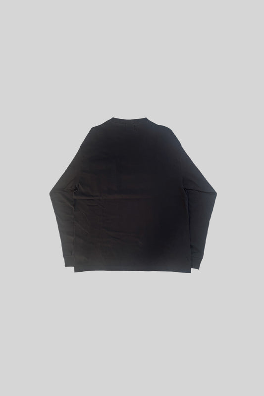 "REMIX" POCKET L/S TEE (SUMI)
