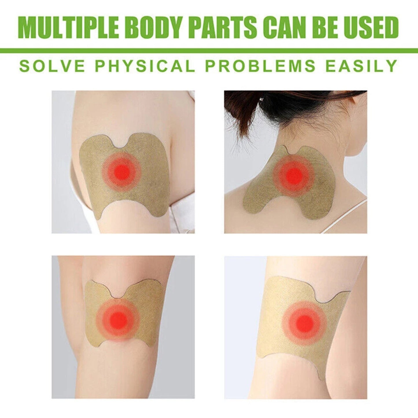 EELHOE Pain Relief Patch - Targeted Joint and Muscle Support (12 Patches Per Pack)