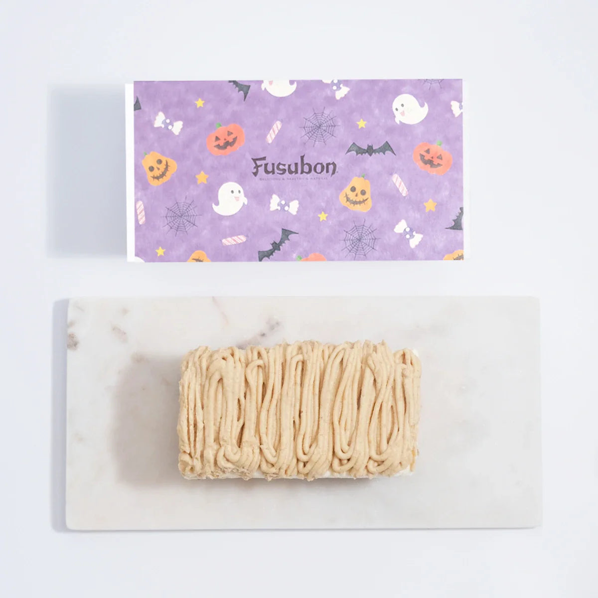 [Shipping and Halloween packaging included] Fusbon Mont Blanc Tart, 36.5g of carbohydrates per piece