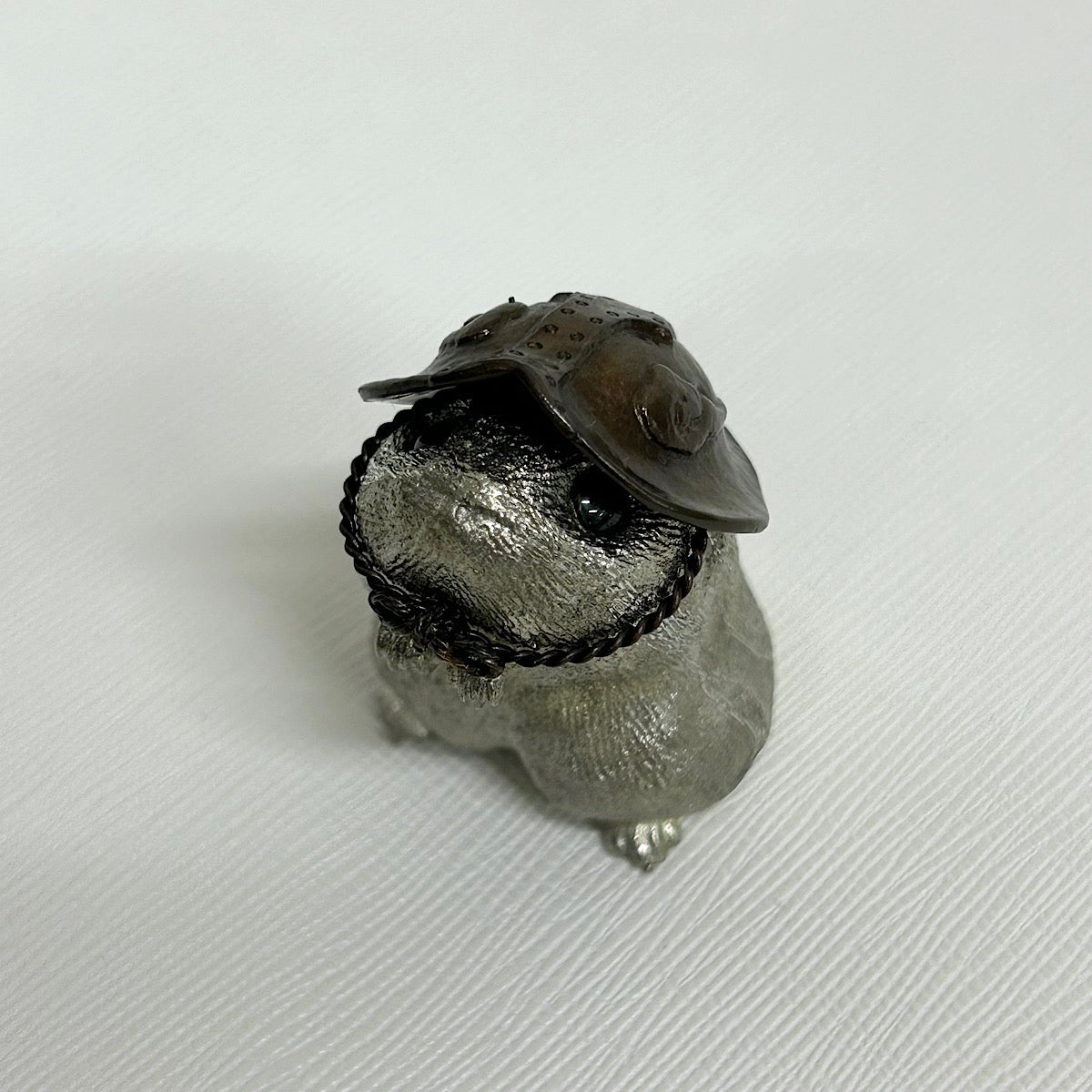【金属アート】祝迫 芳郎（Yoshiro IWAISAKO）「窮鼠の陣 〜陣笠〜」