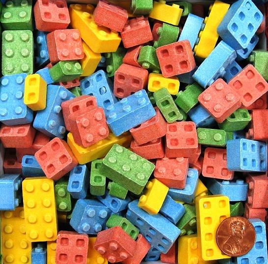 Candy Blox , Build it, eat it, enjoy it!　キャンディブロック　ラムネ