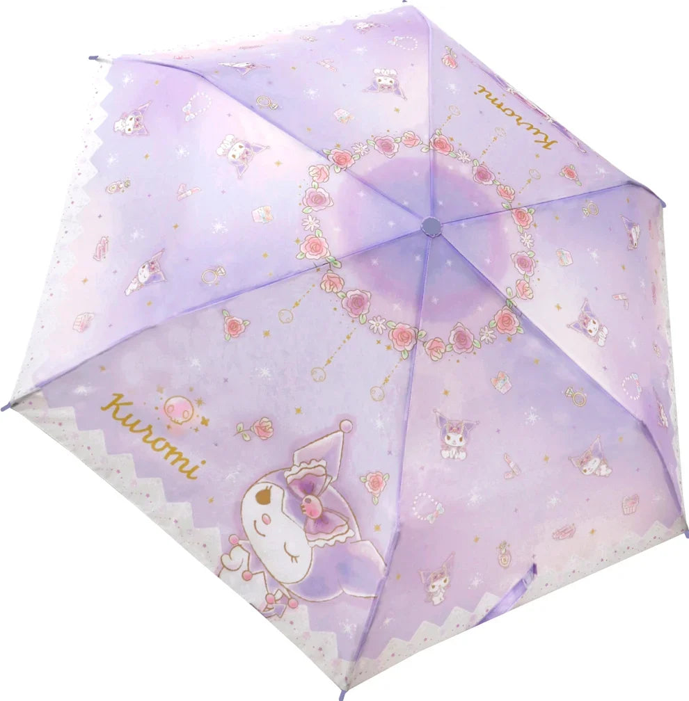 Foldable Umbrella girls 300g | 女の子用 折りたたみ僘 キャラクターデザイン