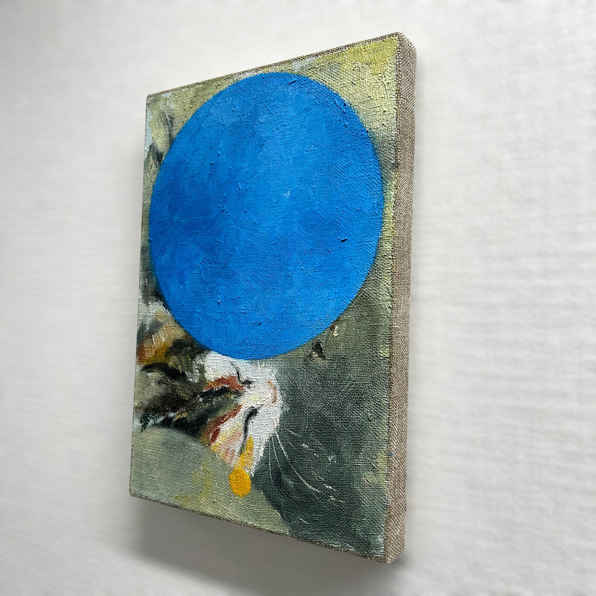 【絵画】井上 暁登（Akito INOUE）「猫は瞑想するか」