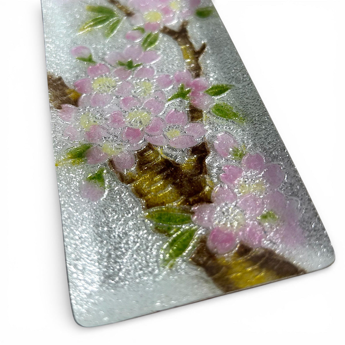 【七宝焼き】創作七宝 122-12「ミニペン皿  桜」