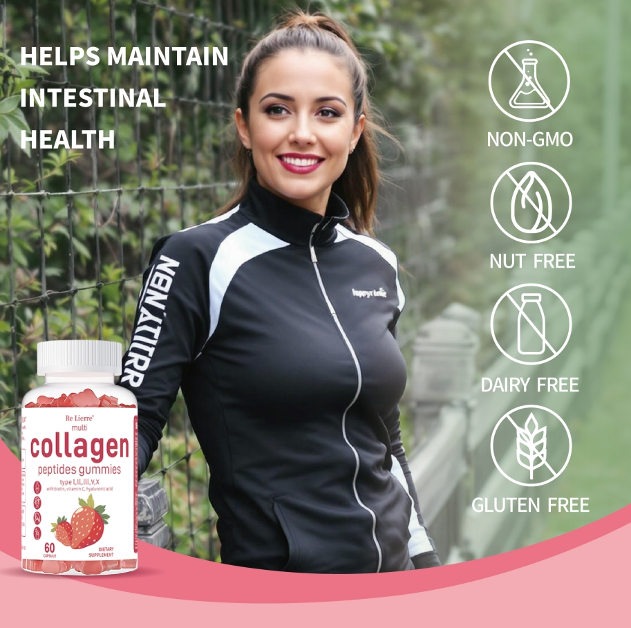Collagen Peptide Gummies - Skin, Joint, and Hair Support in Every Chew