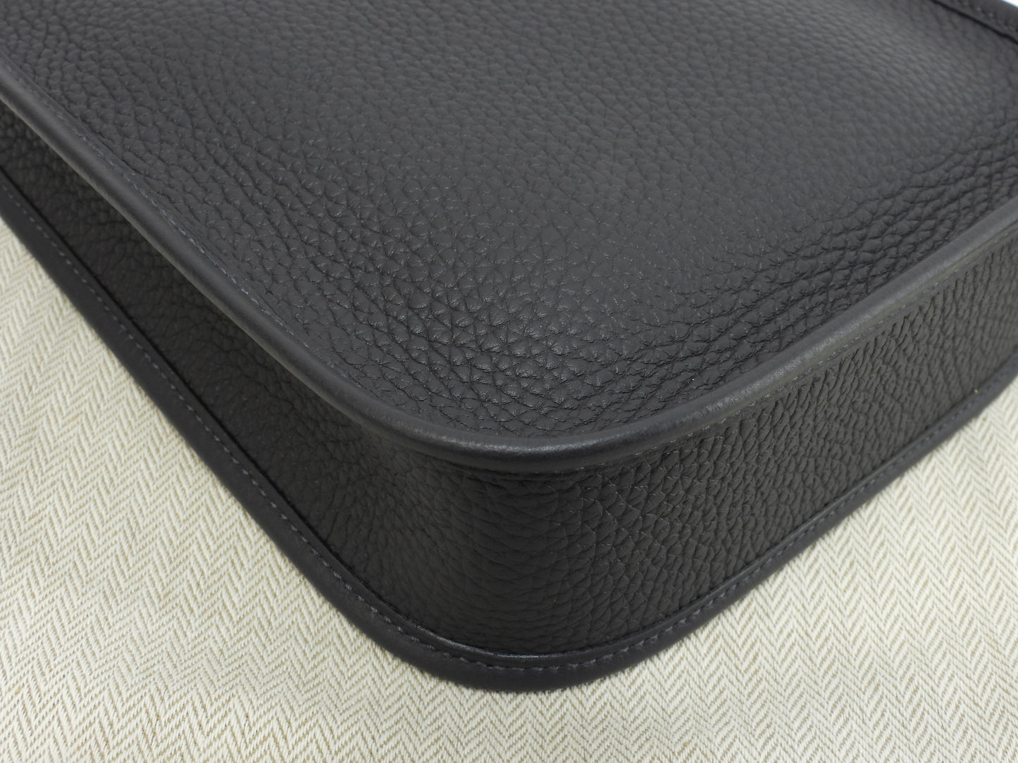エルメス エヴリンTPM トリヨンクレマンス 紺 ポシェットバッグ ゴールド金具 新品@W 3