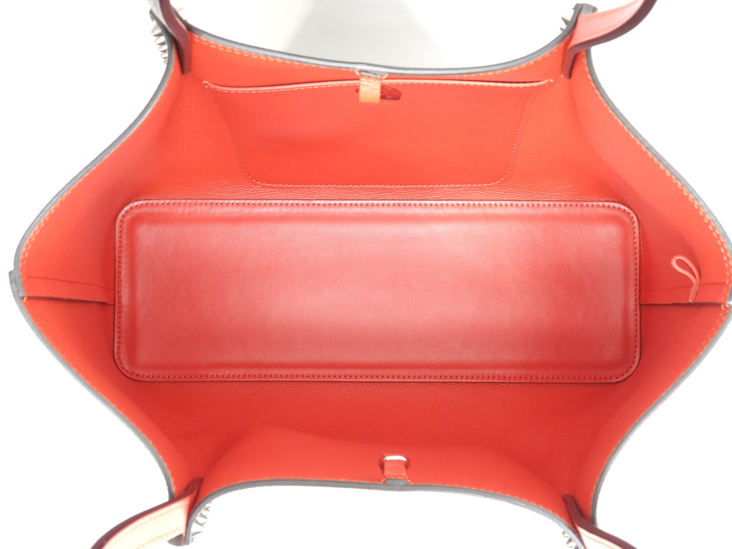 クリスチャンルブタン カバロック スモール レザー黒 トートバッグ ハンドバッグ 美品@ 30
