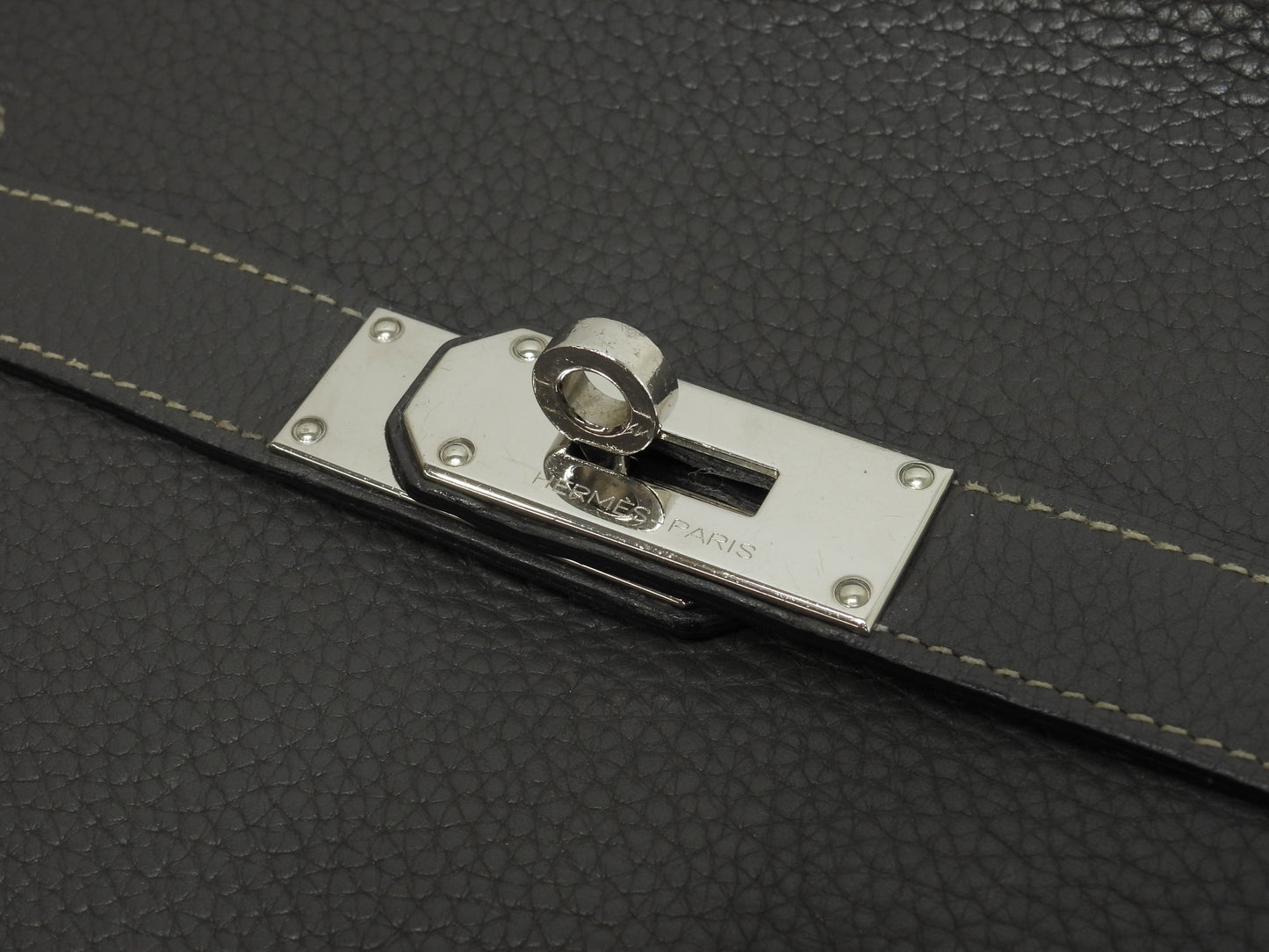 エルメス ジプシエール34 トゴレザー エタン 斜め掛けショルダーバッグ 美品@□M