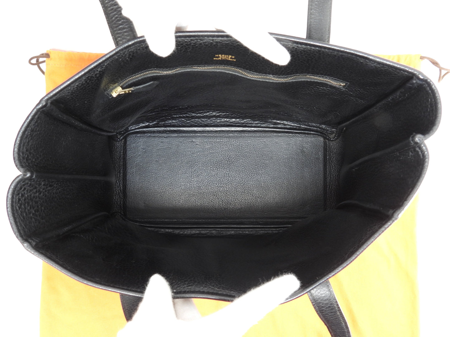 エルメス ギャロップFT1 ブッフルスキッパー 黒 トートバッグ ショルダーバッグ 美品@□G 2