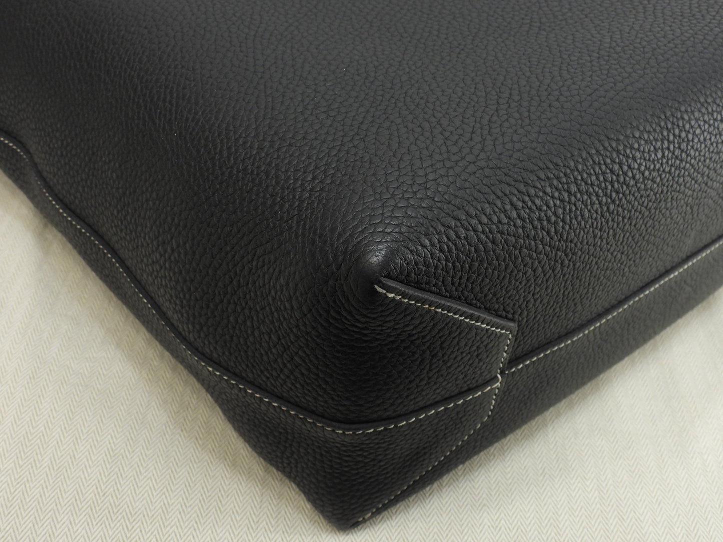 エルメス カバセリエ46 トリヨンクレマンス 黒 トートバッグ ショルダーバッグ 極美品@Z 6