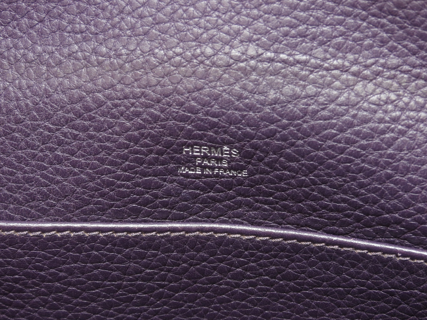 エルメス グッドニュースPM トリヨンクレマンス レザン ポシェット クロスボディバッグ 美品@□L 8